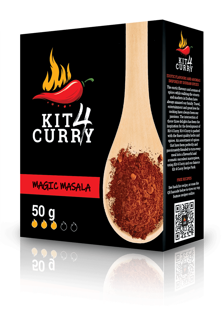 Kit 4 Curry Magic Masala